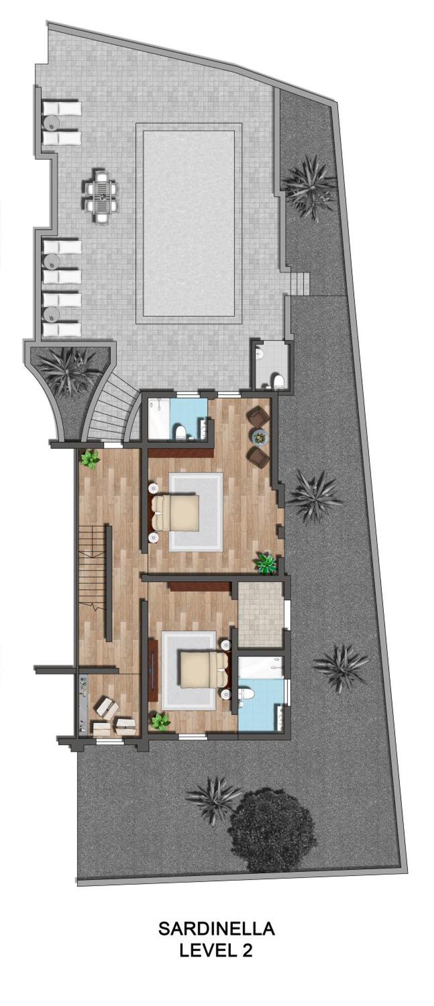 Baldacchino Holiday Villas Mellieħa Exterior foto