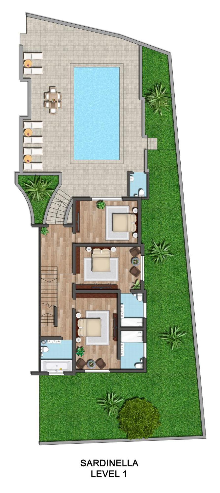 Baldacchino Holiday Villas Mellieħa Exterior foto